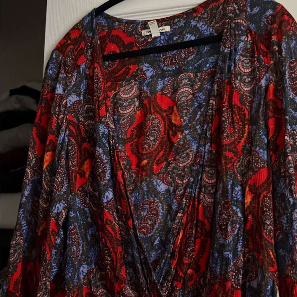 Billabong Multicolor Paisley Pattern